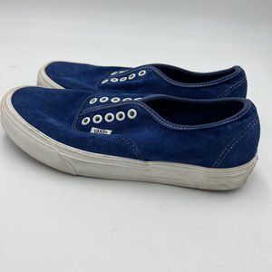 Vans Authentic Suede Shoes Blue Men’s 8 Women’s 9.5